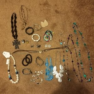 Bundle Necklaces Bracelets and Earrings